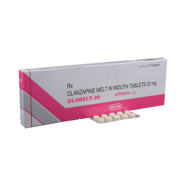 Olanzapine Melt In Mouth – 20MG